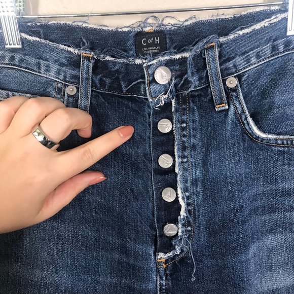 Citizens of Humanity Liya Highrise Classic Fit Crop Denim Jean - Picture 3 of 13